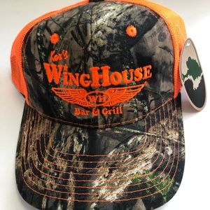Ken’s Wing House Camo Baseball Cap Mossy Oak